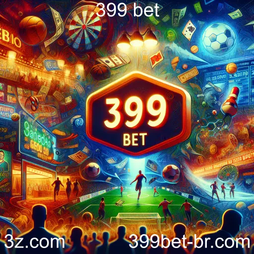 Imagem promocional da 399 bet mostrando a plataforma e suas vantagens